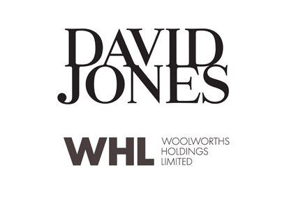 The logo of David Jones Ltd. is displayed at one of the company's